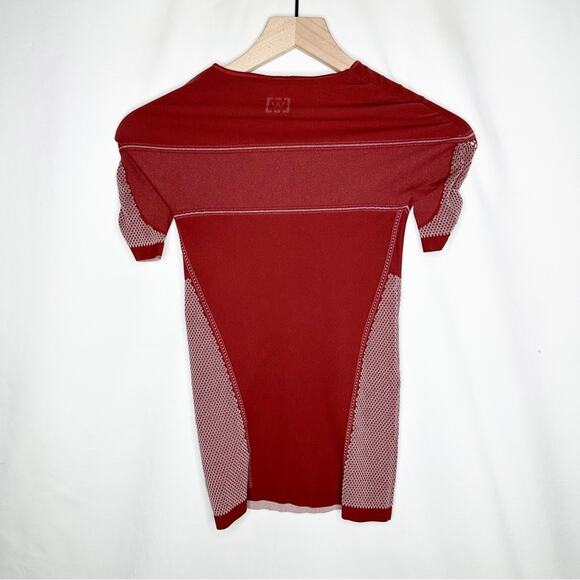 WOLFORD Zen Shirt Currant Berry/Ash NWT in XS - Picture 7 of 8